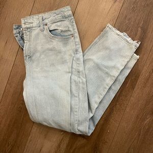 Light Wash Denim Jeans